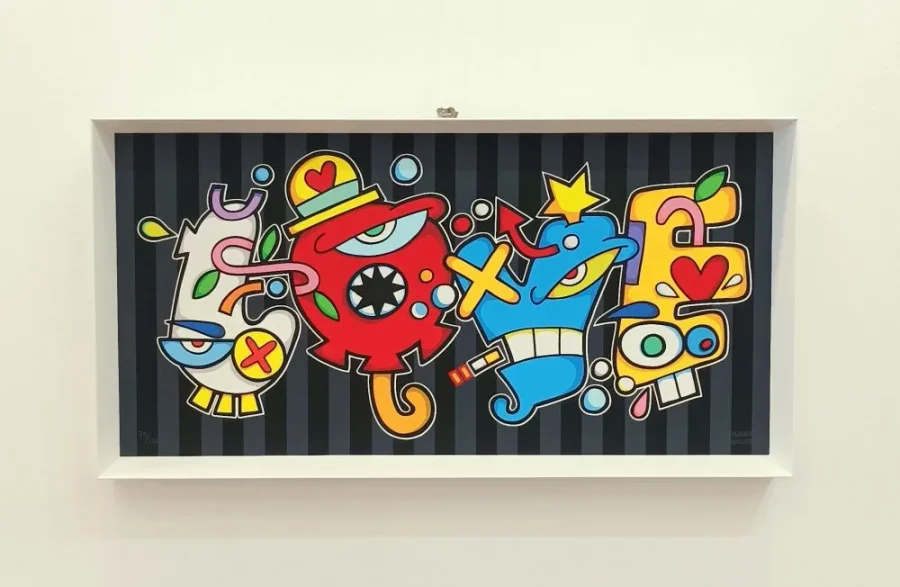 roncarà_serigrafie-80x40_love_cornice