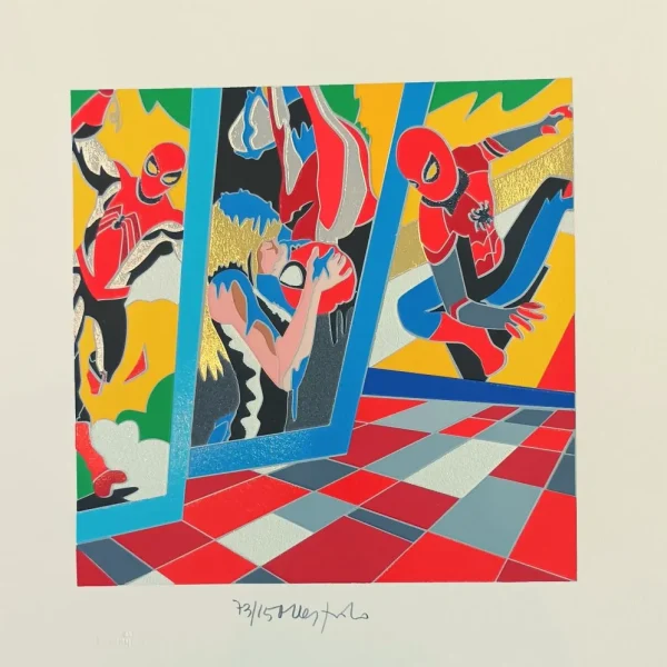 ugo-nespolo_serigrafie35x35_spidey-sense
