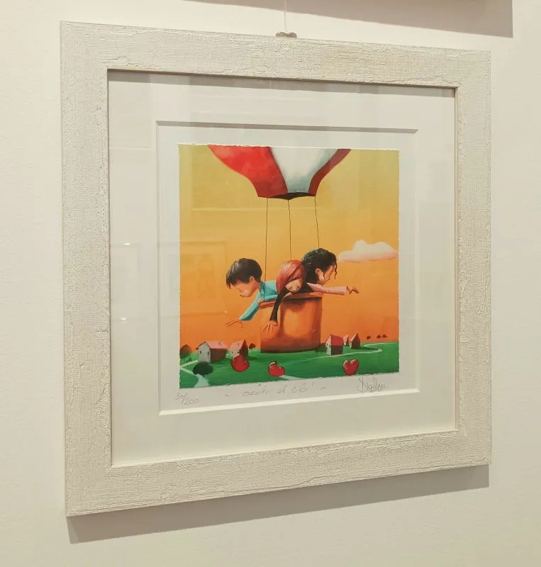 Occhi al Cielo / Diego Santini / opere incorniciate - immagine 2