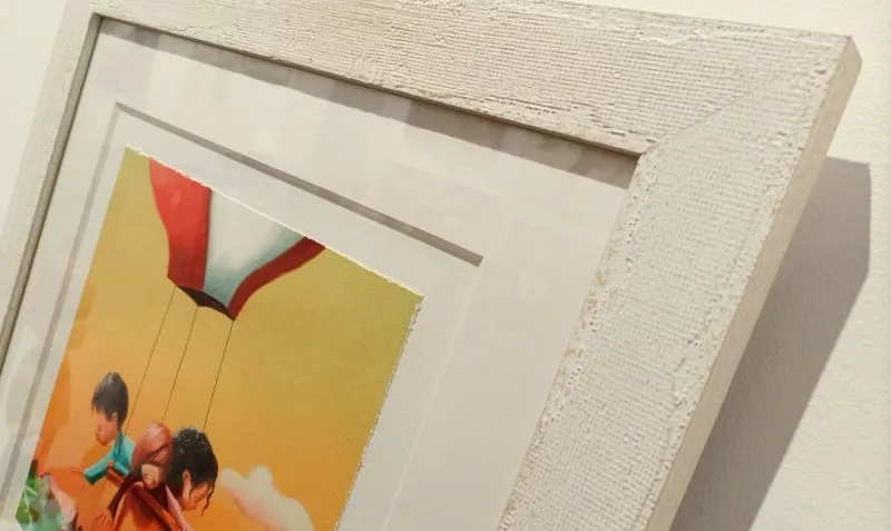 Occhi al Cielo / Diego Santini / opere incorniciate - immagine 3
