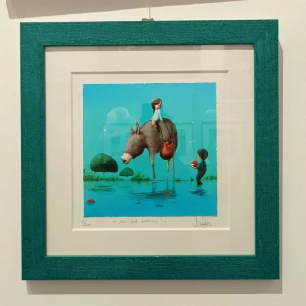 santini_35x35_un-bel-bottino_opere-incorniciate